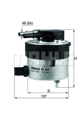 WILMINK GROUP Polttoainesuodatin WG1215066